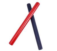 Beaupretty 2pcs Ribbed Wooden Rhythm Sticks for Durable Hardwood Percussion Instruments for Early Education for Group Play and Music Development Classic Sound for Classroom Settings