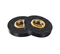 Beaupretty 2pcs round Portable Non-slip Cello Pads Made of Brass and Rubber, Floor Protectors Designed for Cellists to Prevent Slippage and Protect the Floor during Playing