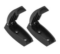 Beaupretty 2pcs Rv Door Retainer Baggage Door Catch Clips for Camper and Yacht, Black Plastic with Sturdy Durability and High Strength, for Secure Hanging and Retaining