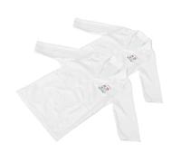 Beaupretty 2pcs Scientist Costume Washable Lab Coat for Role Play Decorative Science Outfit for Engaging Dress Up for Imagination and Creativity