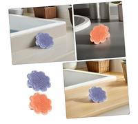 Beaupretty 2pcs Silicone Cradle Cap Brush for Newborns and Lion-Shaped Bath Scrubber with Soft Scalp Exfoliator Ergonomic Hairbrush for Gentle Shampooing and Easy Cleaning