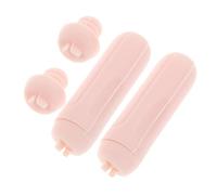 Beaupretty 2pcs Silicone Nail Stamping Pens for French Manicure Jelly Nail Art Stamper Kit Scrapers for Salon Use Creative Art Tools