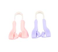 Beaupretty 2pcs Silicone Nose Shaper Clip for Adults Soft Comfortable Nose Up Device for Lifting and Straightening Nasal Bridge Painless Beauty Tool