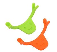 Beaupretty 2pcs Silicone Smile Trainer for Face Lifting and Muscle Stretching Mouth Exerciser for Jawline Definition Suitable for Ages