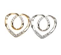 Beaupretty 2Pcs Silk Scarf Ring Clips Buckle for T Shirts Cardigans and Wraps Clothing Accessories for Women for Knotting and Fastening Scarves