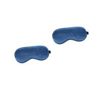 Beaupretty 2pcs Silk Sleep Mask Out Blindfold Eye Masks for Sleeping Soft Gentle Lightweight Adjustable Night Blinder Men Women