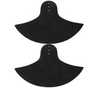 Beaupretty 2pcs Small Cymbal Rubber Mute Pads Set for Drum Kit Black Portable Cymbal Pads Noise Reduction Drum Practice Accessories for Silent Practice