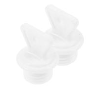 Beaupretty 2pcs Small Rubber Hot Water Sack Plugs Replacement Stoppers with Thread Seal Leakproof Hot Water Bottle Accessories Compatible with Bags Portable
