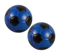 Beaupretty 2PCS Soft Foam Soccer Ball for Teens Adults Mini Sport Balls for Indoor Backyard Play Pool Use Lightweight Safe Practice for Developing Soccer Skills