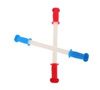 Beaupretty 2pcs Soft Grip Rocking Horse Handles for Ergonomic Threaded Plastic Replacement Grips with Colorful Design Safe and Comfortable Ride Parts for DIY Rocker Projects