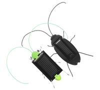 Beaupretty 2pcs Solar Powered Insect Simulation for Boys Educational Solar Energy Learning Fun Teaching Tool to Explore Concepts No Battery Required