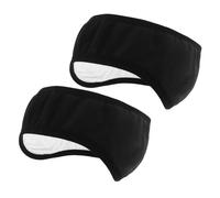 Beaupretty 2pcs Soundproof Earmuffs for Sleeping, Noise Cancelling Ear Muffs with Cotton Cloth, Comfortable Black Ear Covers for Sleep in Dorm Rooms and Airplanes, Men and Women