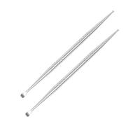 Beaupretty 2pcs Stainless Steel Ear Acupoint Detector Pen with Slip Handle Portable Ear Acupuncture Point Massage Probe for Men and Women