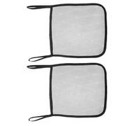 Beaupretty 2pcs Stroller Hanging Storage Bag Mesh Net Bags Portable Travel Storage Pram Hooks for