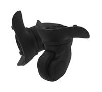 Beaupretty 2pcs Swivel Case Wheels Luggage Replacement Wheels for DIY Repair Suitcase Luggage Parts