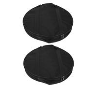 Beaupretty 2pcs Thickened Gong Storage Bag Portable Oxford Cloth Instrument Holder with Belt and Handle Protective Cymbal Container for Musicians