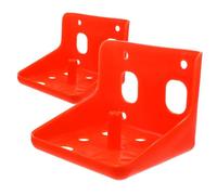 Beaupretty 2Pcs Thickened Plastic Salt Lick Box for Cattle Sheep Livestock Feeding Anti-skid Base Reusable Animal Husbandry Supply for Farm Use