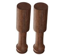 Beaupretty 2pcs Tibetan Singing Bowl Mallet Wooden Stick Easy Grip Buddha Sound Bowl Strikers for Meditation and Spiritual Relaxation Portable Handcrafted