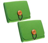Beaupretty 2pcs Travel Essential Oil Bags Lightweight Portable Organizer Pouch in Multi-Functional Protective Storage for Essential Oils The Go