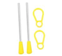 Beaupretty 2pcs Triangle Iron Mallets with Stability Handle for Hand Percussion Instruments Producing Sound for Music Activities and Early Childhood Education