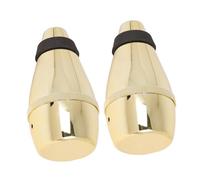 Beaupretty 2pcs Trumpet Practice Mute for Beginners Straight Mute Trumpet Accessories for Home Practice and Quiet Playing