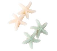 Beaupretty 2pcs Unique Design Sea Star Hair Clip Fashion Bobby Pin Hair Accessories for Women Girls for Wedding Beach Party Material