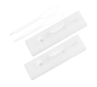 Beaupretty 2pcs Veterinary Pregnancy Test Paper Early Pregnancy Test Veterinary Equipment Livestock Detection Strips Pig Supply Farm Animal Abs White