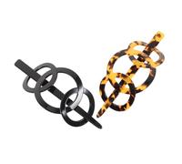 Beaupretty 2pcs Vintage Hairpin French Hair Claw Clip Hair Clips for Wedding Guests Women