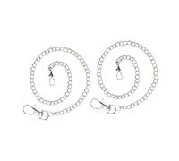 Beaupretty 2pcs Vintage Steampunk Pocket Watch Chain with Lobster Clasp for Men S Vest Belt Loop Jeans Metal Watch Accessory for Secure Fit and Stylish Decor