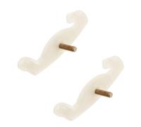 Beaupretty 2pcs Violin Shoulder Rest Replacement Pads Detachable Non-slip Rubber Legs Comfortable Playing Support for Violins Practical Accessory
