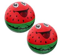 Beaupretty 2pcs Watermelon Inflatable Beach Balls PVC Pool for Adults Hand-eye Coordination Exercise Fun Summer Pool Party Decorations