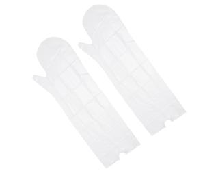 Beaupretty 2Pcs Waterproof Disposable Hand Cover for Injury Protection, Protective Shower Sleeve for Bathing and Wound Care at Home