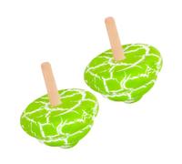 Beaupretty 2pcs Wooden Fidget Toys Whirling Wonder Fidget for Year Old Boys and Girls Montessori Toys Bright Colors