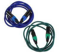 Beaupretty 2pcs Xlr Microphone Cable Male to Female for Speaker Connection Studio Audio Cord Balanced for Recording Xlr Mic Cable Replacement for Mixer Stage Performances