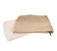 Beaupretty 2pcs Zipper Makeup Bag for Women Small Cosmetic Bag Organizer Pouch for Makeup Storage Made of Canvas Material