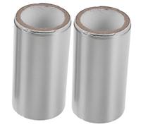 Beaupretty 2rolls Tinfoil Nail Foil Sheets for Gel Polish Remover Long Nail Art Wraps Gentle Removal Tool for Manicure and Pedicure Sessions
