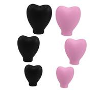 Beaupretty 2set Makeup Brush Covers Silicone Travel Holder Makeup Brush Organiser Bag Robust Soft Portable