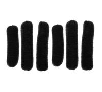 Beaupretty 2sets Twisted Hair Accessory Women's Bun Making Pins Bun Tool Wrap Accessory Donut Ring Sponge Shaper Comb Holder Net Enhancer Clamp 3pcs*2