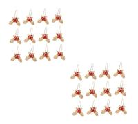 Beaupretty 2sets Unique Vintage Look Hairpins Rhinestone Inlaid Hair Sticks for Wedding 12pcs*2