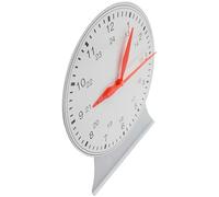 Beaupretty 3-hand Link Clock Model Teaching Aids for Learning to Tell Time, 24-hour Plastic Clock Educational for Early Development and Time Reading Skills