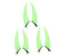 Beaupretty 3 Pairs Halloween Party Girls Costumes Women Clip-on Devil Horns Gothic Hair Accessories for Masquerade