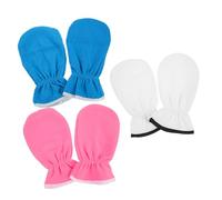 Beaupretty 3 Pairs Hand Spa Gloves for Women Reusable Moisturizing Wax Therapy Gloves with Warmth Retention Soft Skin Care Mask for Paraffin Treatment and Overnight Hydration