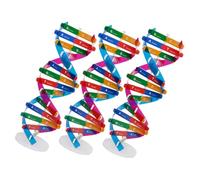 Beaupretty 3 Pcs Dna Model Kit Double Helix Structure Scientific Molecular Educational Tool for Students Biology Learning with Realistic Detailed Design