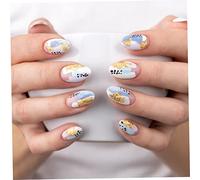 Beaupretty 3 Pcs Gold Silver Foil Paper for Nail Art Decoration Phone Case Craft DIY Gilding Flakes in Mini Bottles Easy to Apply for Nails Body Art and Home Decor