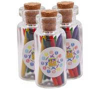 Beaupretty 3 Set Mini Bottled Crayons for Dollhouse Decor Tiny Colored Crayons Crafts Accessories Lightweight and Micro Landscape Decoration Kit