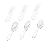 Beaupretty 3 Sets Brush Boy Girl Smooth Hair Combs Hair Newborn Scalp Massager Combs for Hairbrush Newborn Brush for Boy Girl