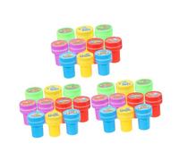 Beaupretty 3 Sets Construction Truck Stamps for Space and Galaxy Theme Party Favors Safe Plastic Material Versatile Play for Classroom Rewards Birthday and DIY Craft Projects