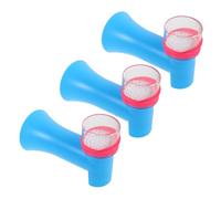 Beaupretty 3 Sets Human Ear Tympanic Drum Models DIY Educational Sound Wave Vibration for Classroom Teaching Home Learning Early Science Development