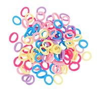 Beaupretty 300pcs Boys and Girls Hair Ties High Elastic Hair Ties for Boy Girl Decorative Bands for Little Decors for Crazy Day for and