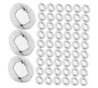 Beaupretty 300pcs Invisible Elastic Nylon Mesh Hair Net Bun Covers for Women Flight Attendants Dance Ballet